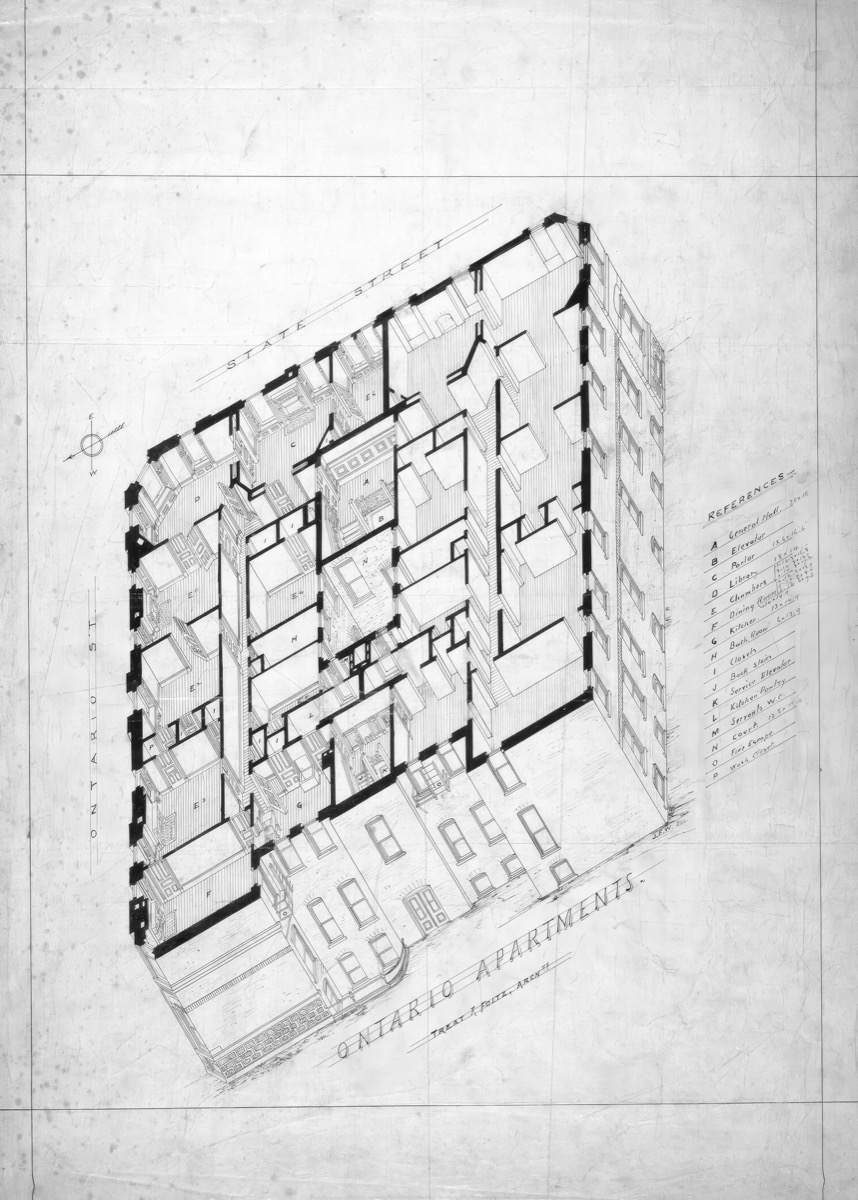 A floorplan open on a laptop being reviewed for a takeoff.